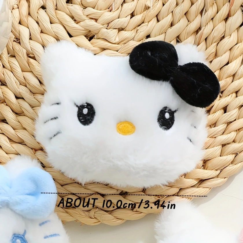 Officially Authorized * Plush Doll Brooch, Cute Minimalist Soft Brooch Clothing Backpack Accessories
