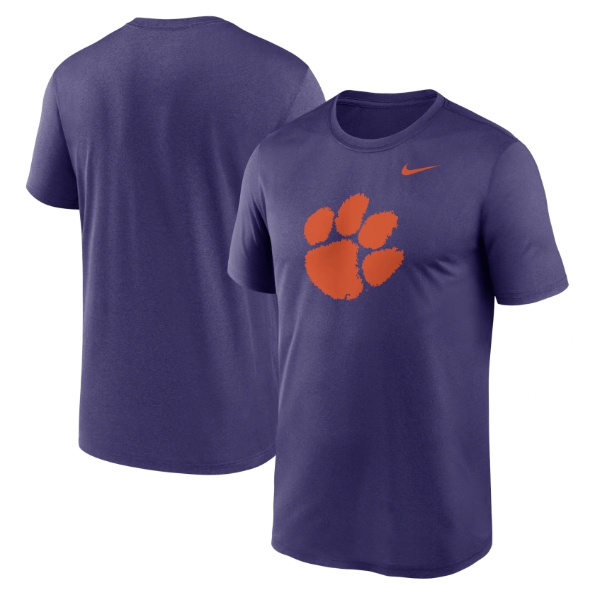 Clemson Tigers Nike Primetime Legend Logo T-Shirt - Purple