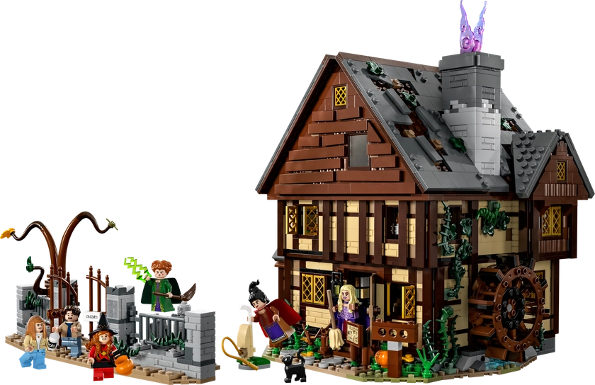 Disney Hocus Pocus: The Sanderson Sisters' Cottage 21341 | Ideas | Buy online at the Official LEGO® Shop CA