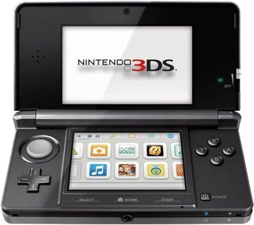 Nintendo 3DS - Cosmo Black (Renewed)