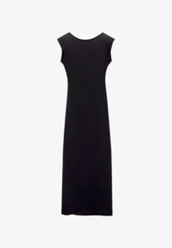 PULL&BEAR SLEEVELESS - Robe en jersey - black/noir - ZALANDO.BE