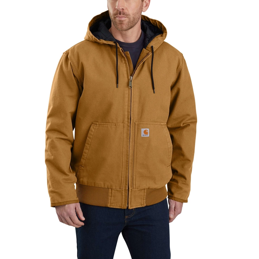 Men's Insulated Active Jac - Loose Fit - Washed Duck - 3 Warmest Rating