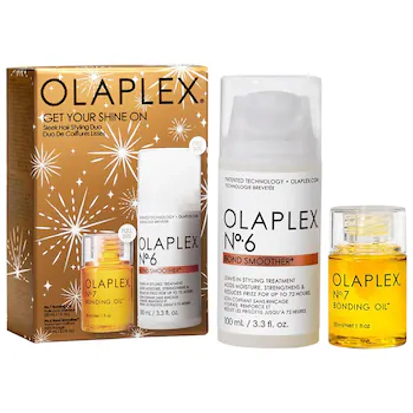 Get Your Shine On Frizz Control Hair Styling Value Set - Olaplex | Sephora