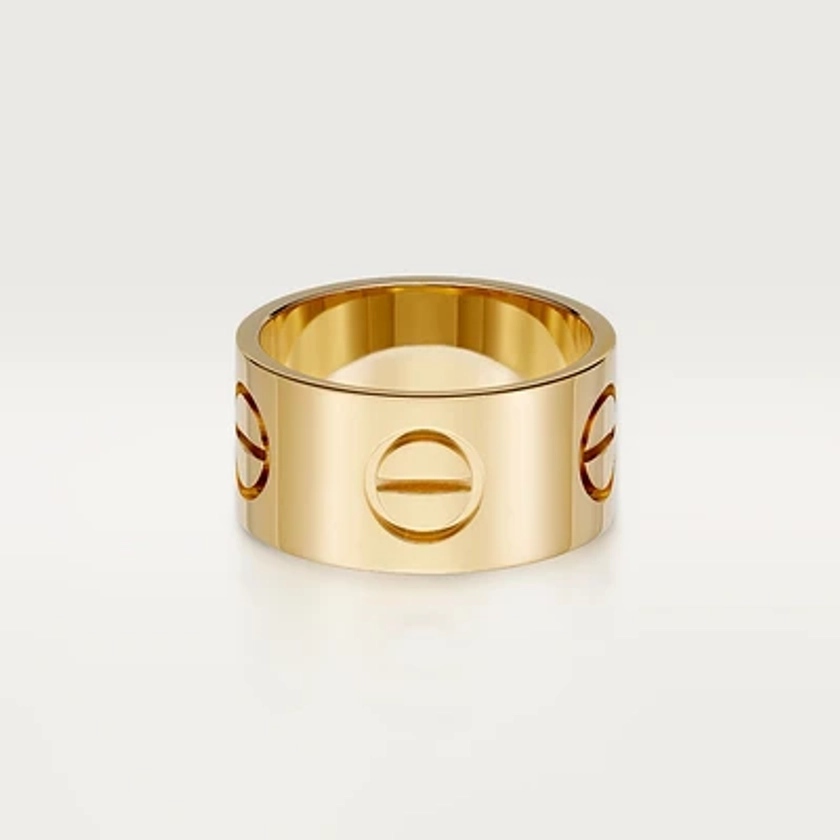 CRB4227800 - Bague LOVE - Or jaune - Cartier