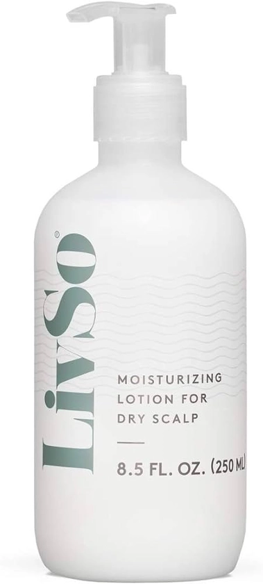 Amazon.com : LivSo Moisturizing Scalp Lotion - Dermatologist Created - Moisturizes Hair & Scalp - Naturally Derived - Fresh Feel - Clinically Proven & Effective (1 Bottle) : Beauty & Personal Care