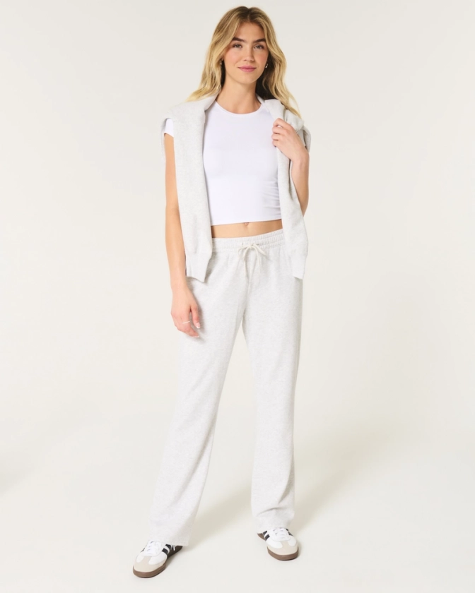 Women's Boot Sweatpants | Women's Sweatshirts & Sweatpants | HollisterCo.com