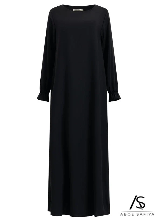 Abaya 'Aicha' Zwart