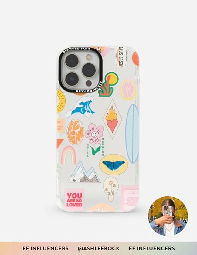 Sticker Collage x Ashlee Bock Phone Case