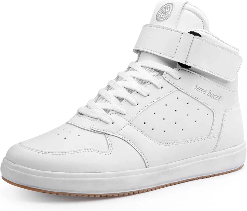 Buy Bacca Bucci Mens Tiger White Sneaker - 8 UK (BBMH9040) at Amazon.in