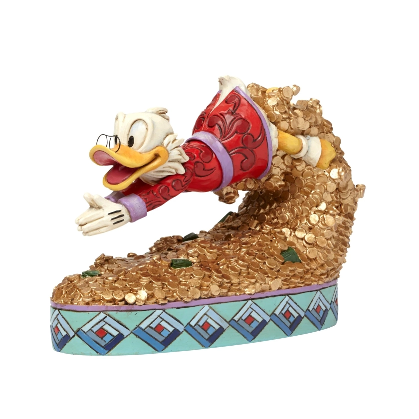 Figurine Oncle Picsou et son Trésor - Disney Traditions