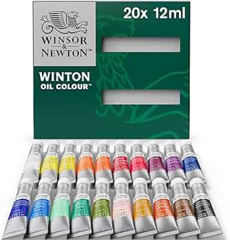 Winsor & Newton Set di colori a olio Winton, nessuna, 240 Unità