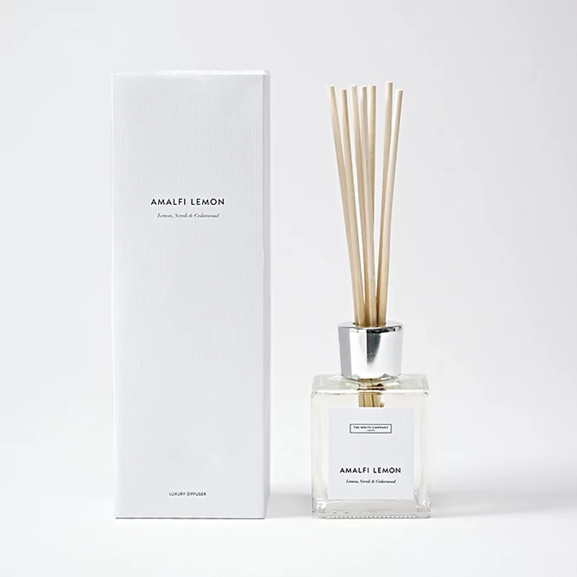 Amalfi Lemon Luxury Diffuser | Reed Diffusers | The  White Company