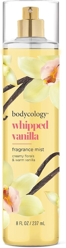 Bodycology Long-Lasting Fragrance Body Mist, Whipped Vanilla, 8 fl oz