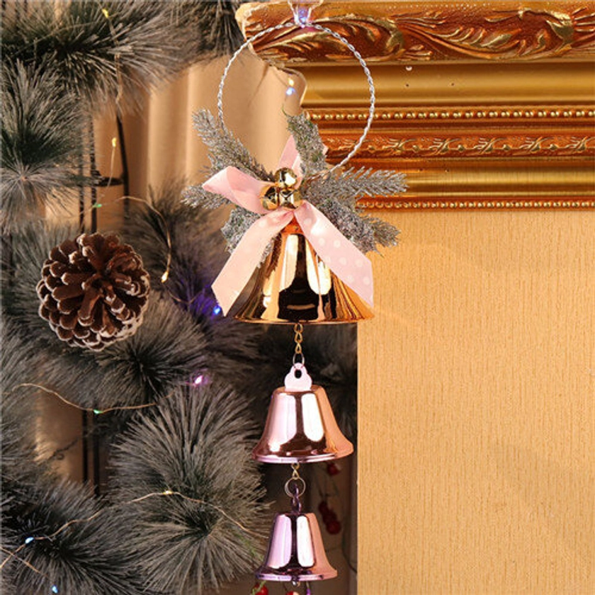 (Pink Liberty Bell) Christmas Tree Decoration Window Party Decoration Props for Indoor Outdoor on OnBuy