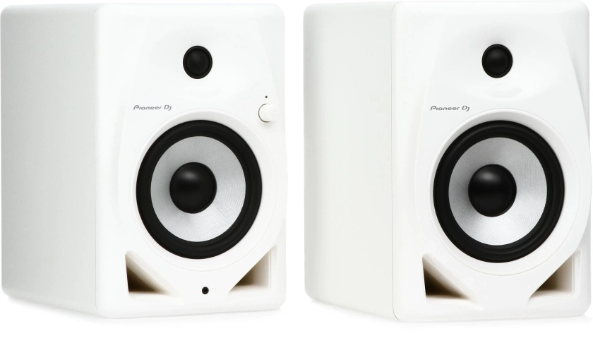 Pioneer DJ DM-50D 5-inch Active Monitor Speaker - White