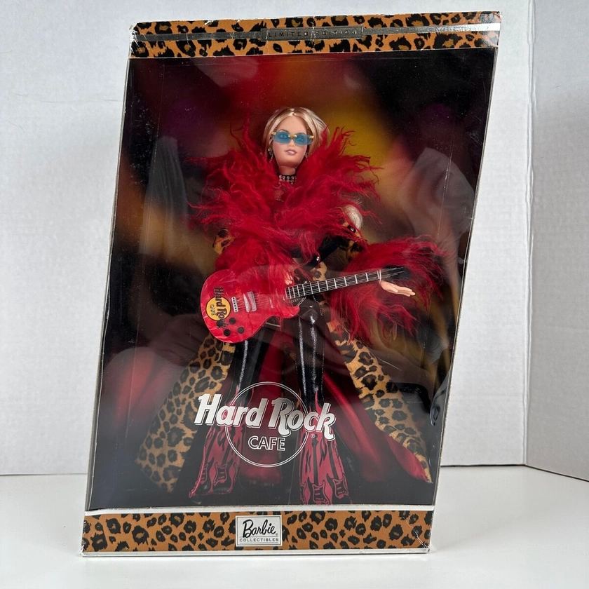 Hard Rock Cafe Barbie Collectibles Doll 2003 Mattel B2509 NEW