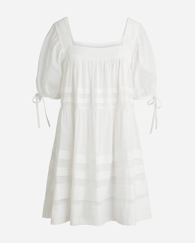 Calliste mini dress in cotton voile