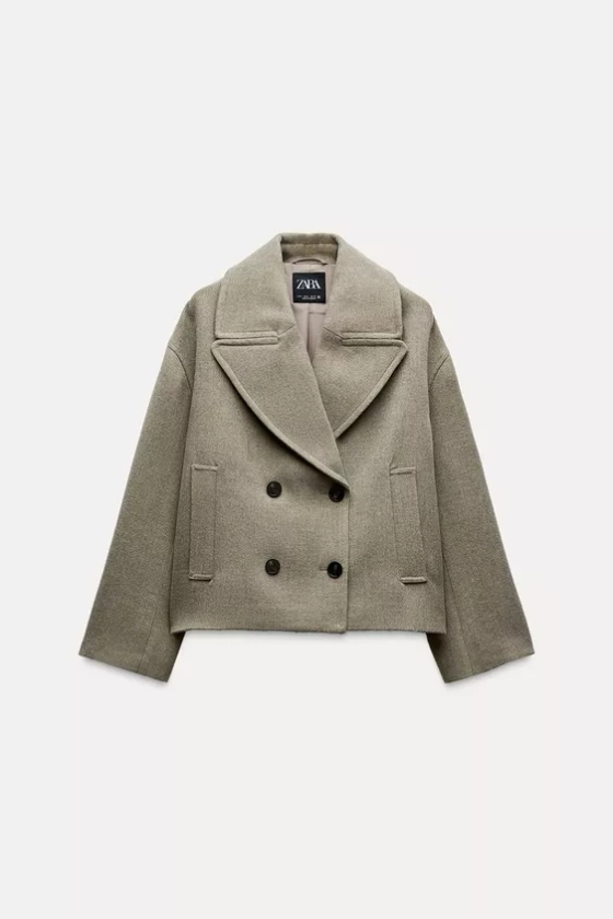 MANTEAU COURT CROISÉ