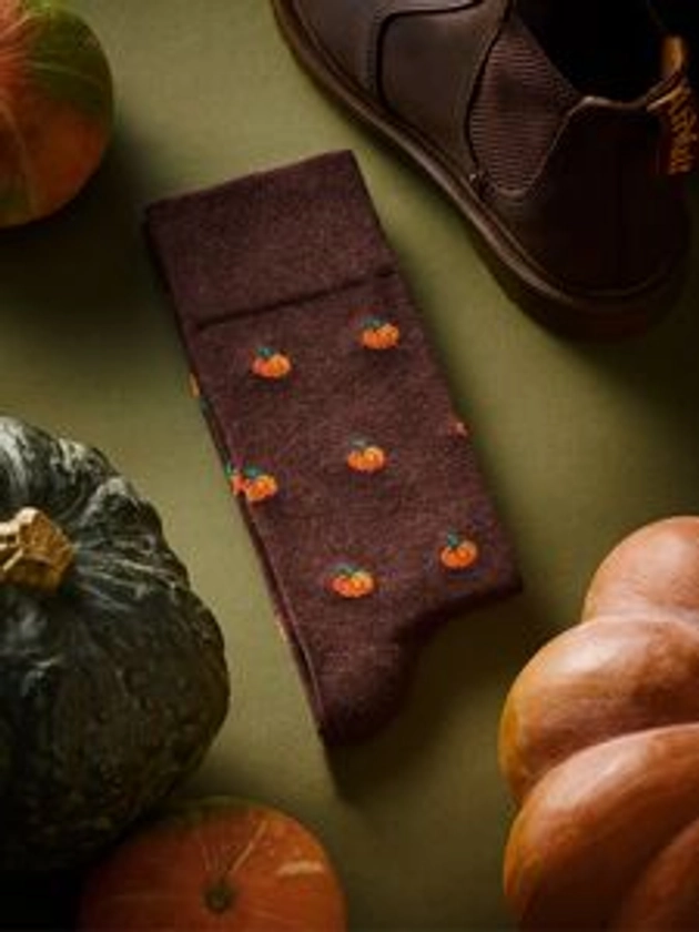 The Pumpkin – Luxury Gourd Themed Socks