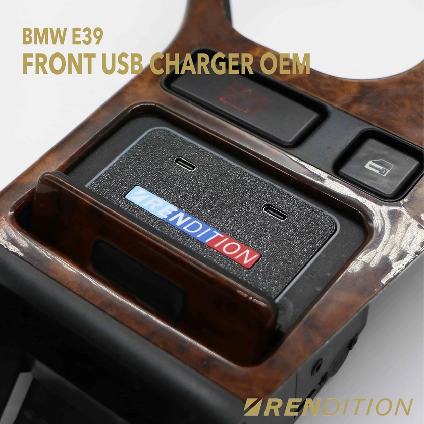 BMW E39 FRONT USB CHARGER OEM