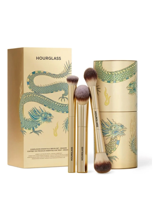 Hourglass Complexion Essentials Brush Set - Limited Edition kwastenset • Dragon • de Bijenkorf