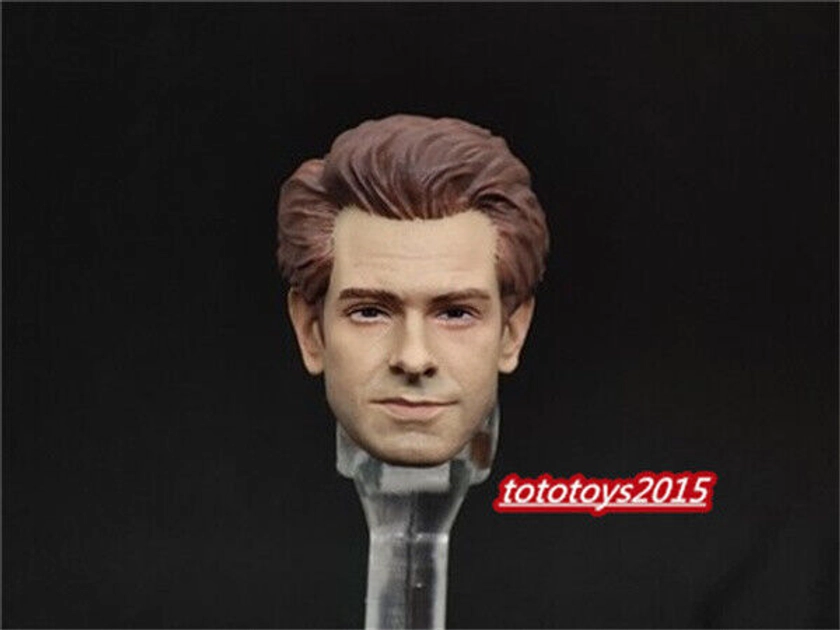1:12 Painted Andrew Garfield Spider-Man smile Head Sculpt For 6&#039;&#039; Male Figure