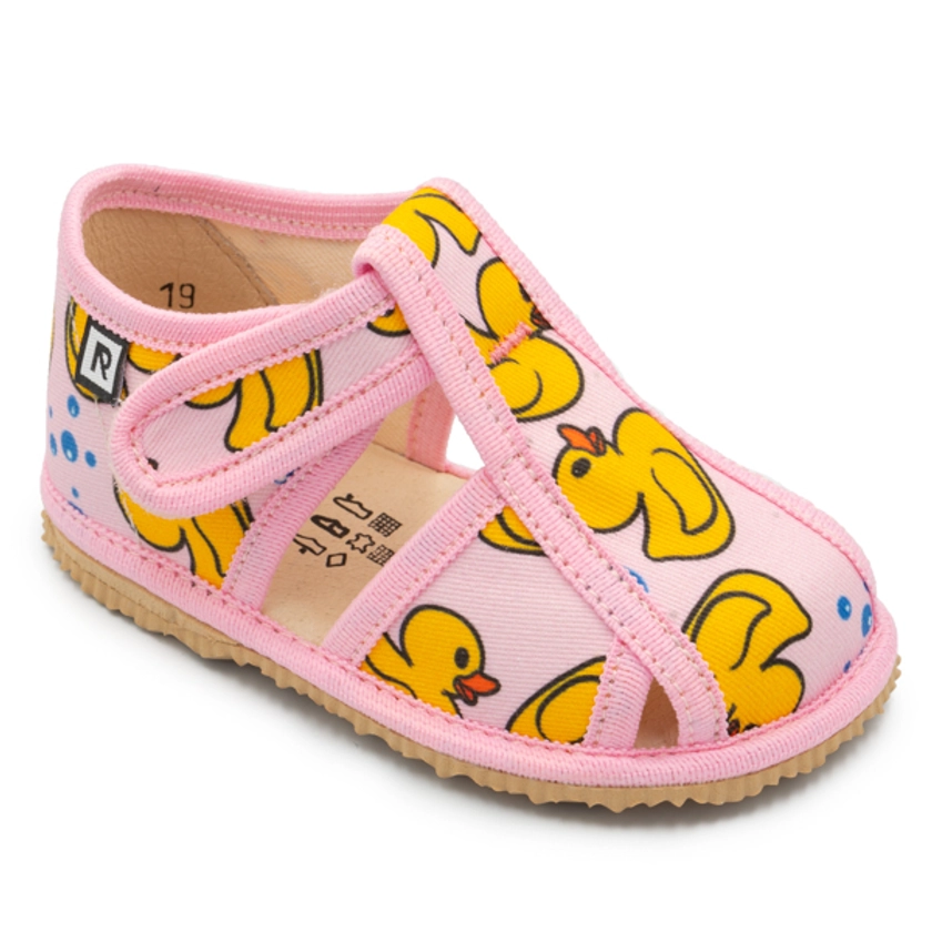 Children's slippers –pink duks innovative - gugenio.com - children´s shoes