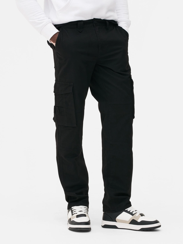 Panelled Cargo Trousers