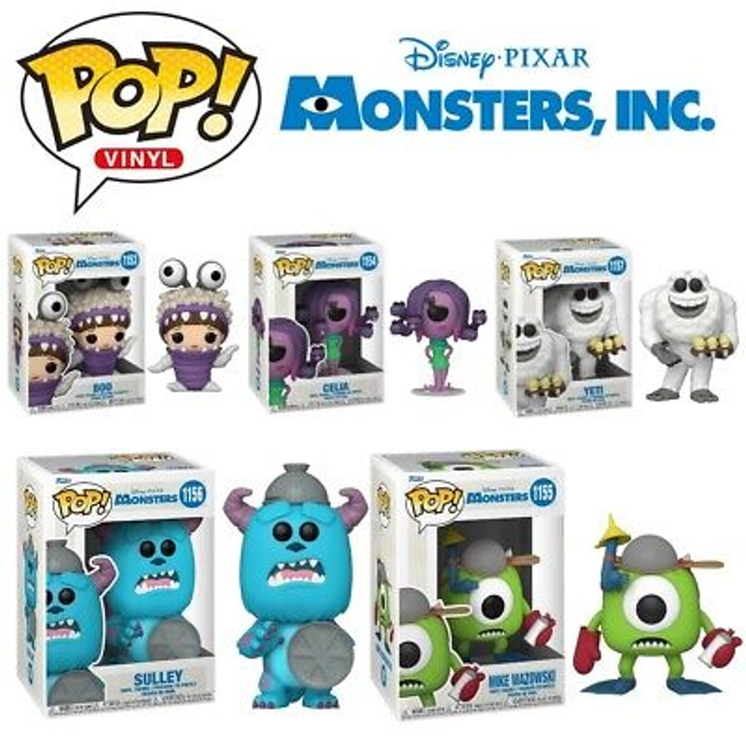 Funko POP! Disney Pixar Monster Inc. 20th | Collectible Vinyl Figures Boxed New
