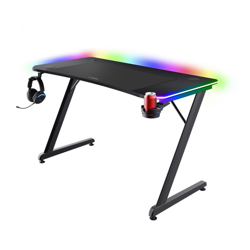 Trust.com - Scrivania gaming RGB