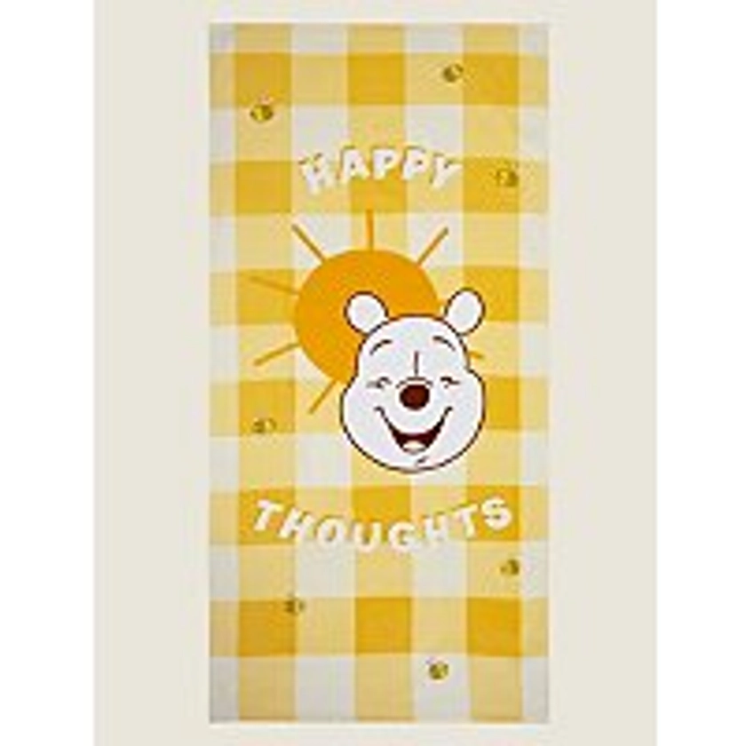 Disney Winnie the Pooh Printed Yellow Beach Towel | Home | George at ASDA