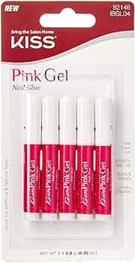 Kiss Pink Gel Nail Glue