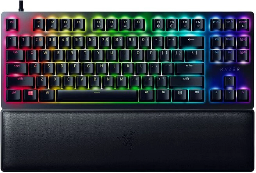 Razer Huntsman V2 TKL Optical Gaming Keyboard (Clicky Purple Switch)