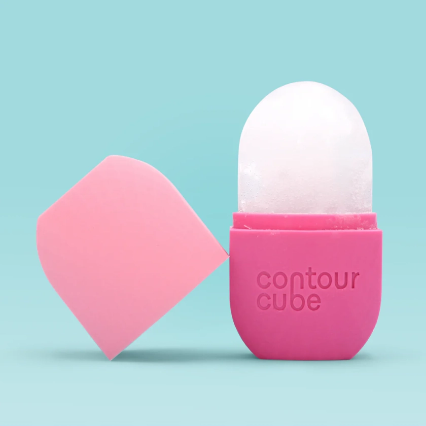 Skin Icing Tool | Contour Cube® Ice Facial Tool - Pink, Violet, Jet Black, Mint