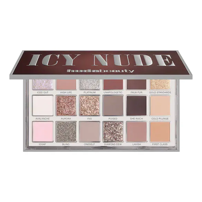 HUDA BEAUTY | Icy Nude Eyeshadow Palette - Palette de fards à paupières