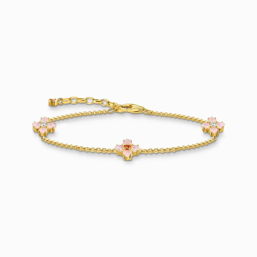 Bracelet fleur or | Sterling Silver | THOMAS SABO