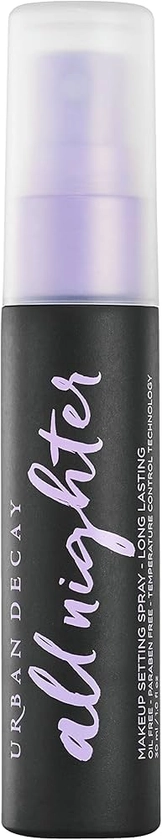 Urban Decay All Nighter Makeup Setting Spray, Long-Lasting Fixing Spray for Face, Up to 16 Hour Wear, Vegan & Oil-free Formula