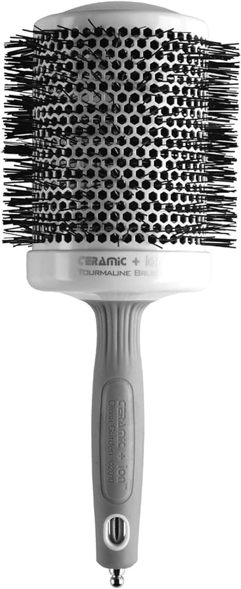 Amazon.com: Olivia Garden Ceramic + Ion Round Thermal Hair Brush, 4.25" : Beauty & Personal Care