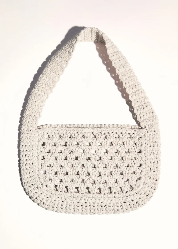 Crochet handbag