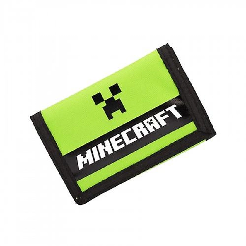 Minecraft Logo Creeper Wallet