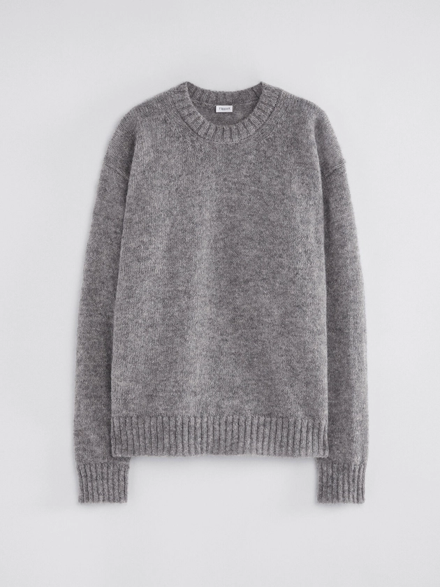 Max Sweater - Mid Grey Mel. | Filippa K