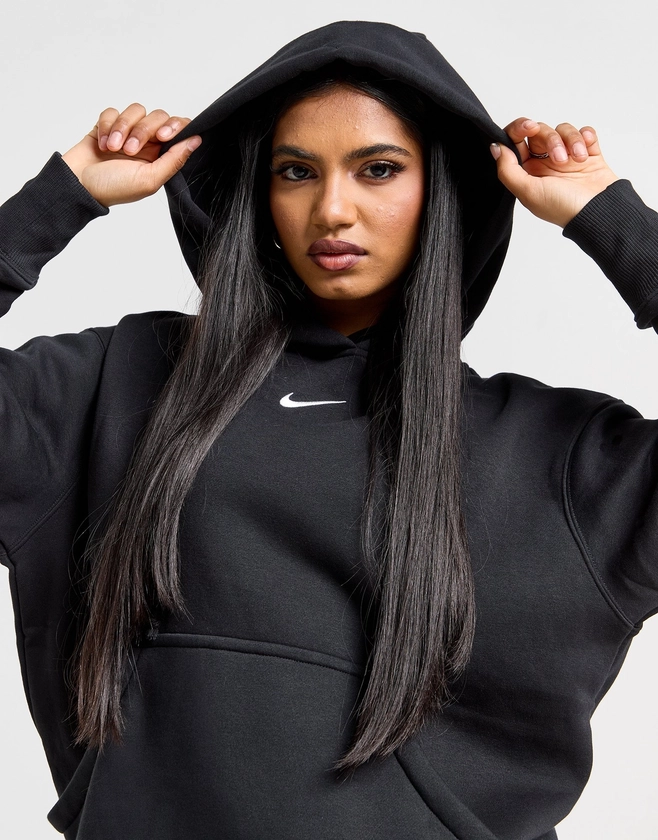 Black Nike Phoenix Oversized Hoodie | JD Sports UK 