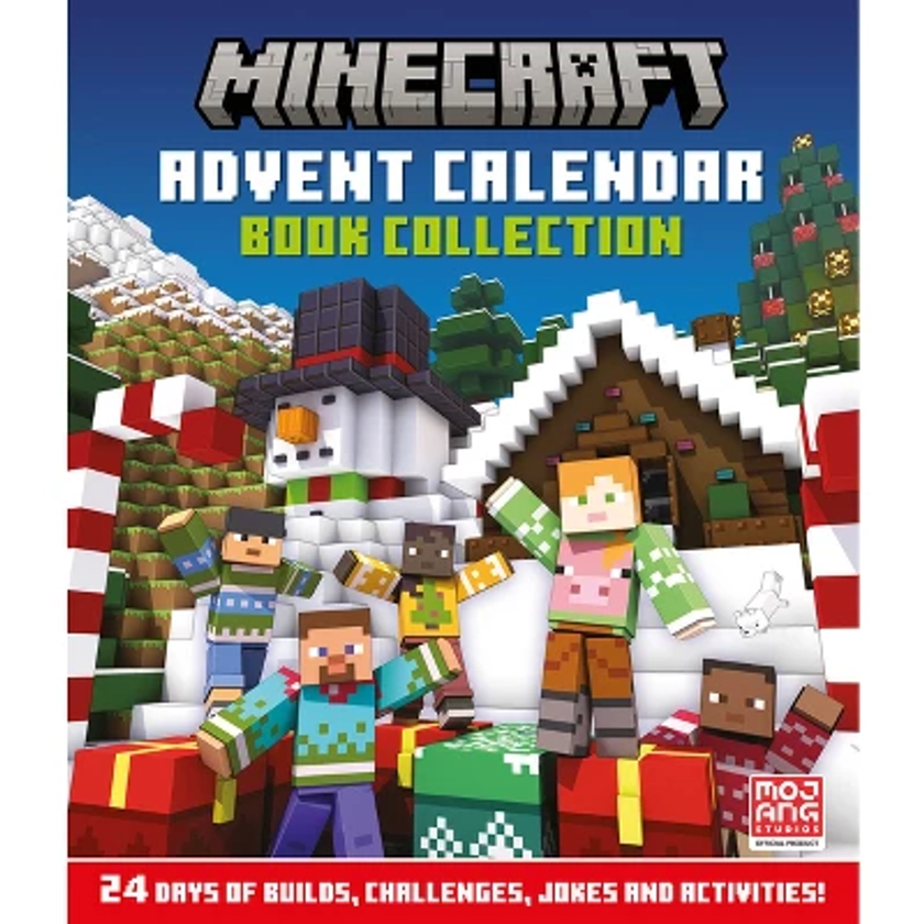 Minecraft Advent Calendar: Book Collection - by Mojang Ab (Hardcover)