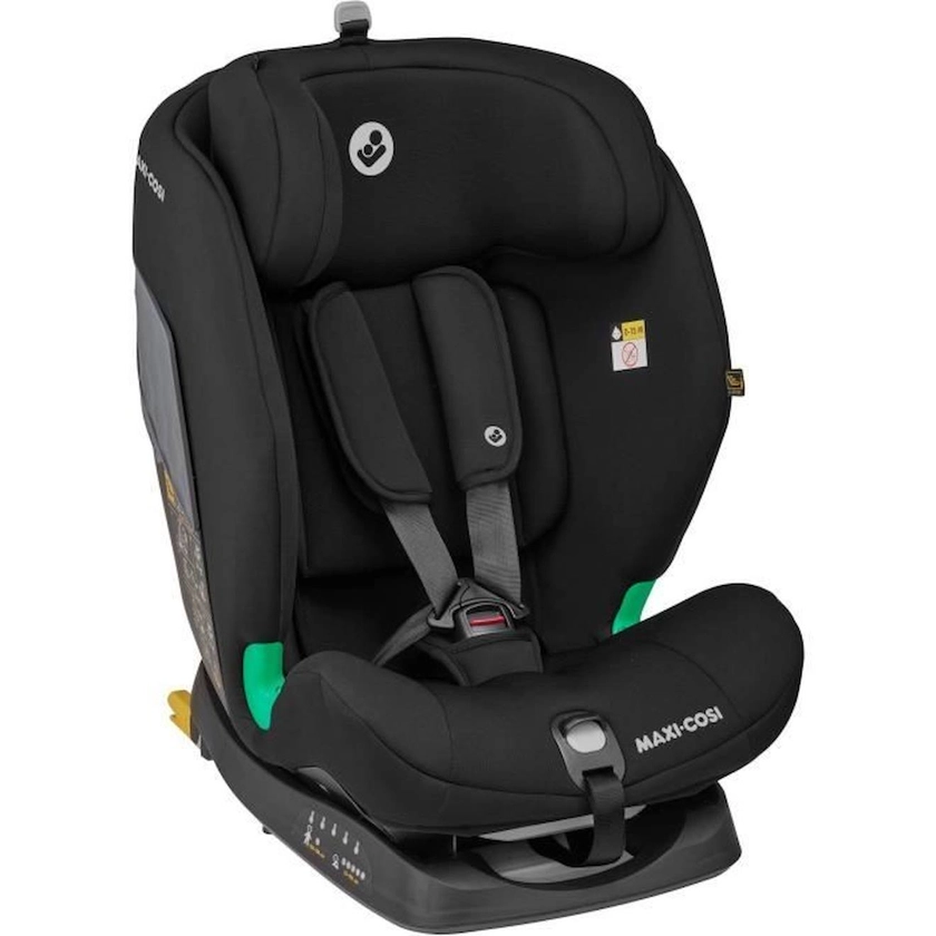 Siège auto évolutif MAXI COSI Titan i-Size - Basic Black - Groupe 1/2/3 - Isofix et inclinable noir - Maxi Cosi