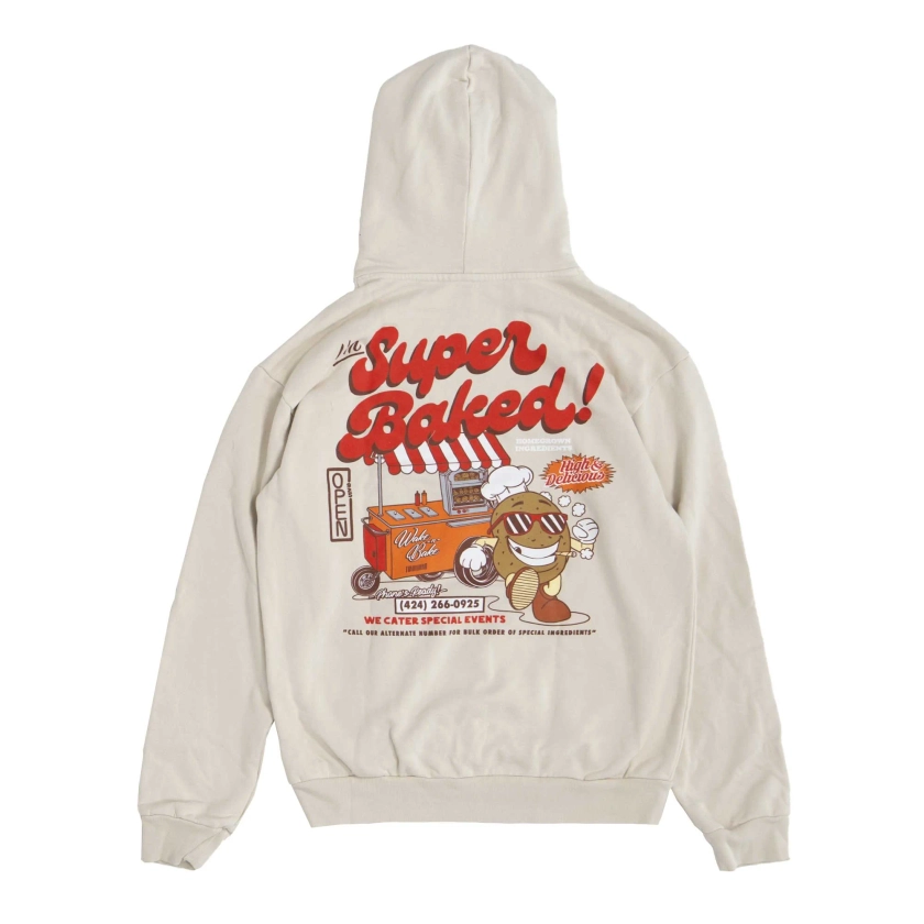 Super Baked | Open925 | Unisex Graphic Hoodie | Gold