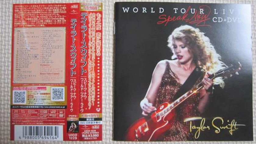 Taylor Swift SPEAK NOW WORLD TOUR LIVE CD