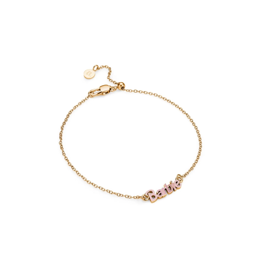 Pink Barbie Bracelet (Gold)