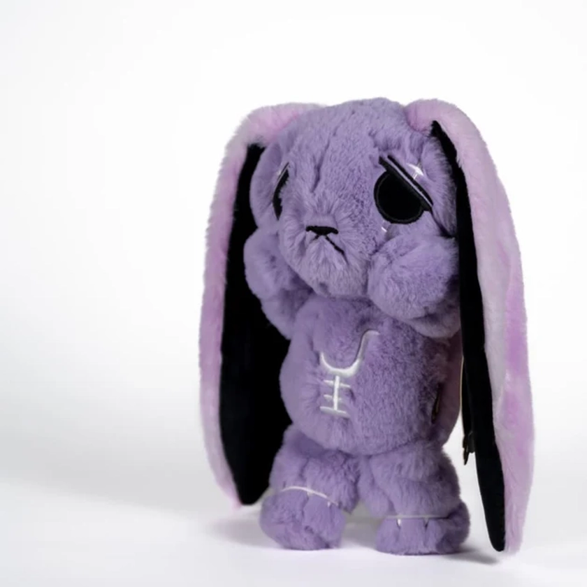 Plushie Dreadfuls - Anxiety Rabbit (PURPLE Limited Edition) - Plush Stuffed Animal