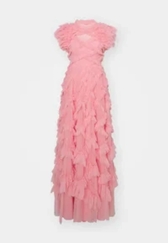 GENEVIEVE RUFFLE GOWN - Robe de cocktail - coral