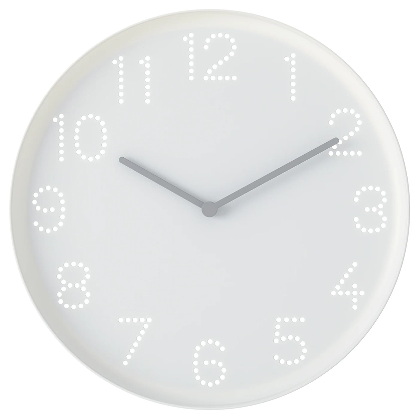 TROMMA Wall clock - low-voltage/white 9 ¾ "
